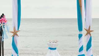 Florida destination weddings with a Stargazer Lily Theme