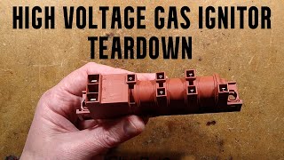 High voltage igniter teardown with schematic