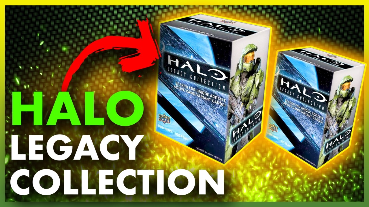 2023 Halo Legacy Collection Blaster Box Opening – Awesome Inserts