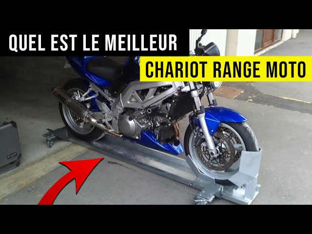 Chariot range moto pour 400 kg pour moto custom Classic noir CB24796