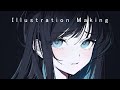 やみもち　イラストメイキング