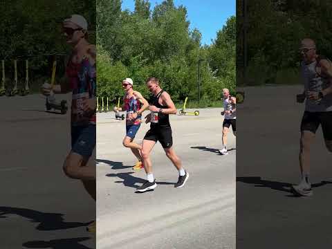 ЗабегРФ - Полумарафон в Липецке за 45 секунд #runningmotivation #running #shorts