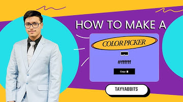 How to Make a Color Picker Using HTML, CSS & JavaScript | Create Color Picker in 25 Minutes