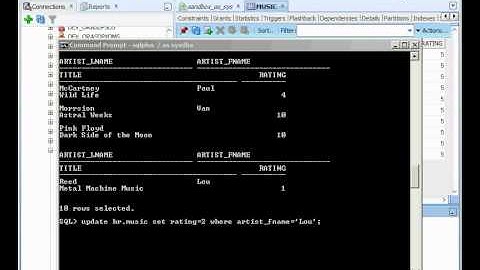 Oracle - Locking - Beginner