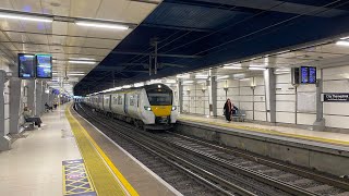 Class 700056 Departs City Thameslink