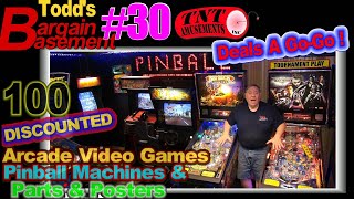 #1601 BARGAIN BASEMENT #30 -100 Pinball/Arcade Machines & Parts CHEAP! TNT Amusements screenshot 4