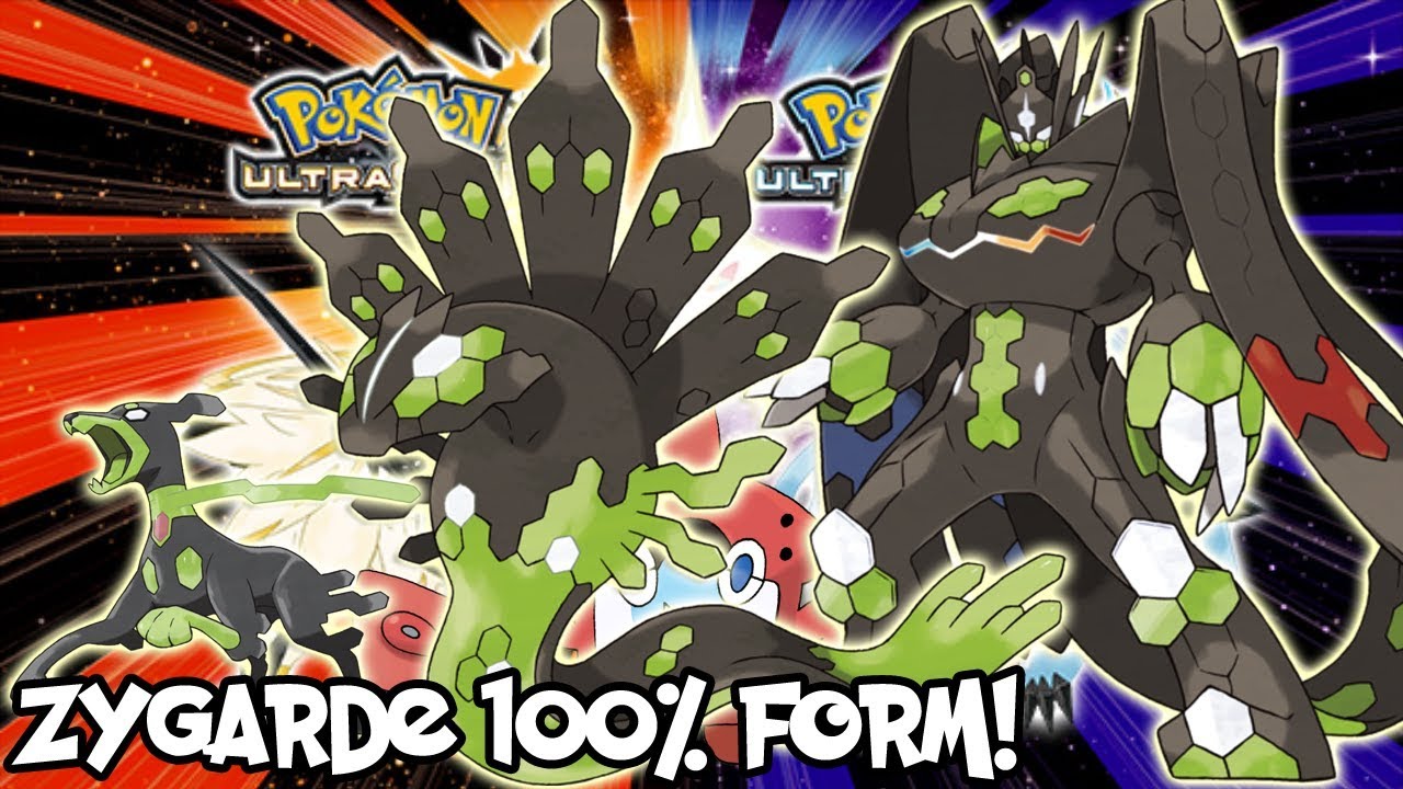 Pokemon Ultra Moon - Getting Zygarde 100% Form + Dex Completion