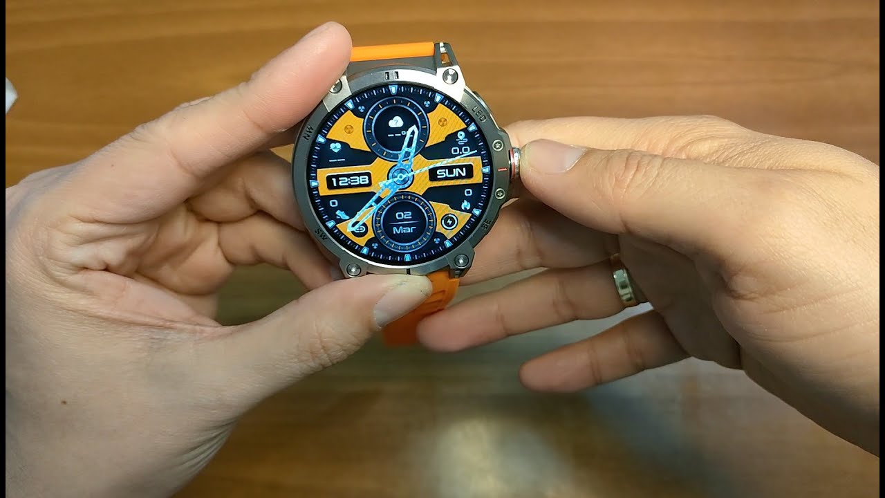 KC89 Smartwatch unboxing and quick menu