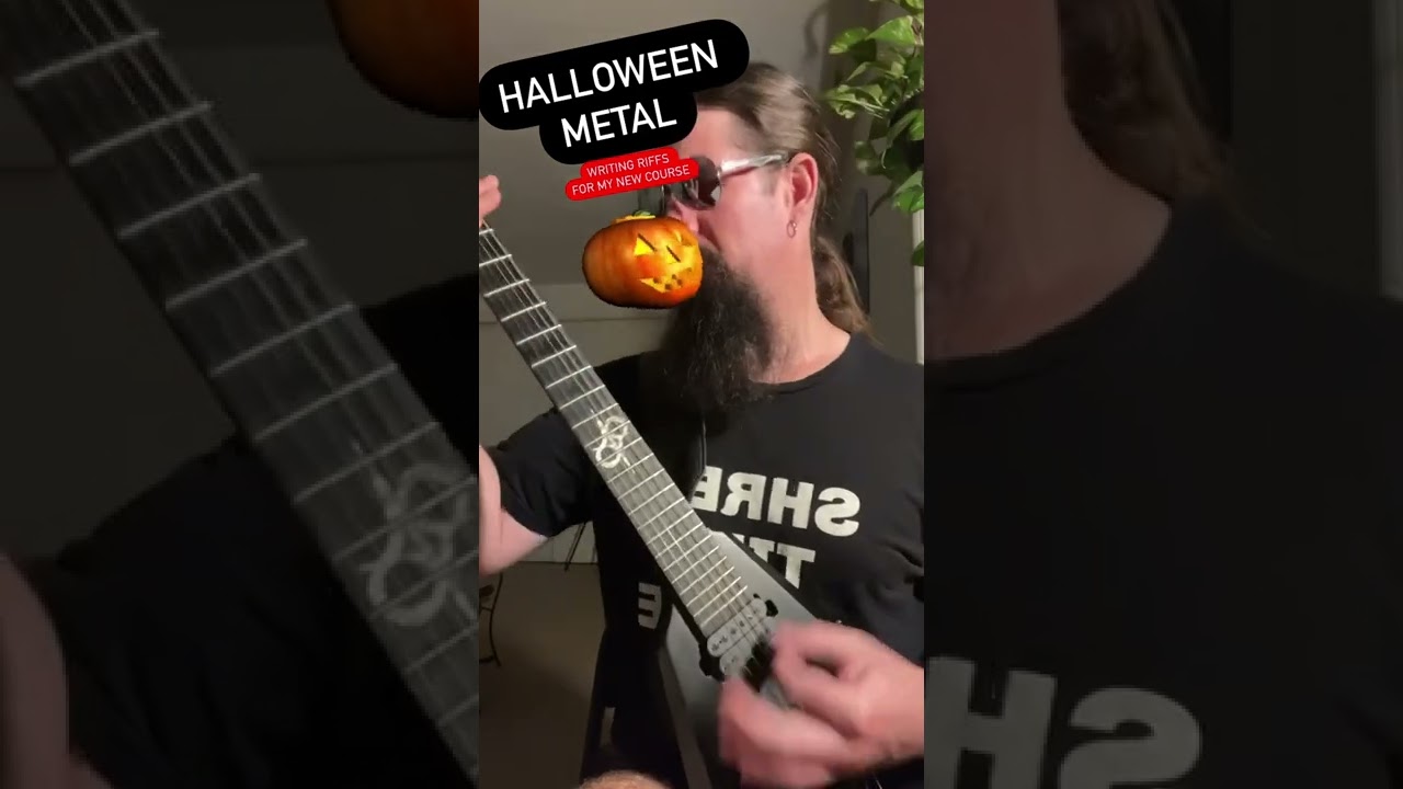 Halloween Metal Guitar Riffs 🎃