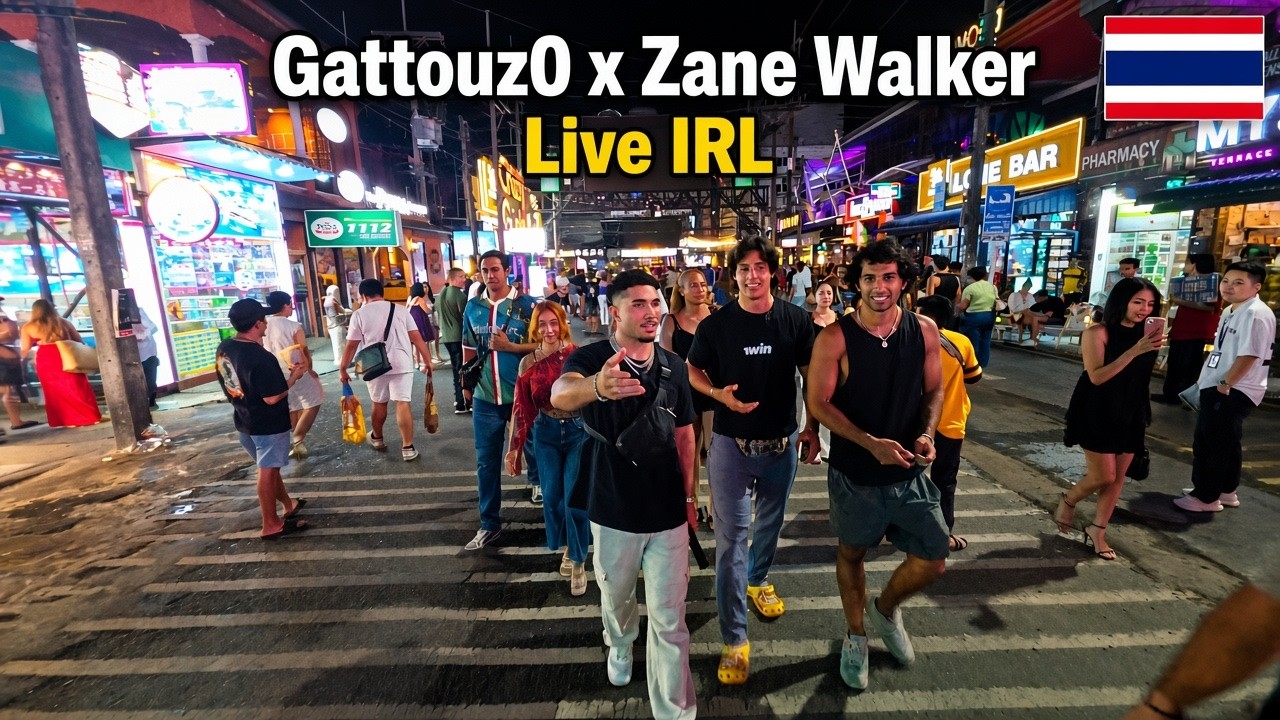 Gattouz0 x Zane Walker Live IRL in Phuket, Thailand