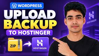 How To Upload Backup File In Hostinger (2026) | Restore Or Upload WordPress Backup File In Hostinger