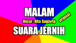 Malam. Lirik dan lagu Rita sugiarto Bikin Baper