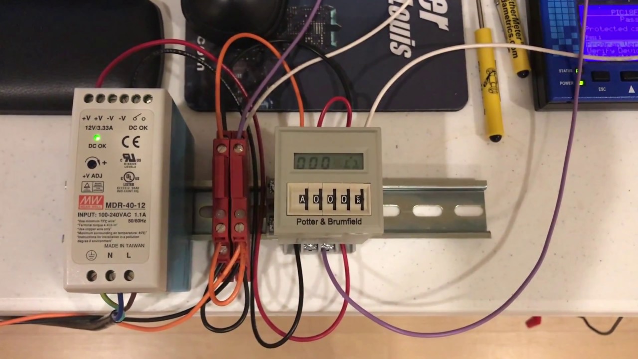 SCADAmetrics Pulse Jitter Simulation Rig for EtherMeter PulseCounter