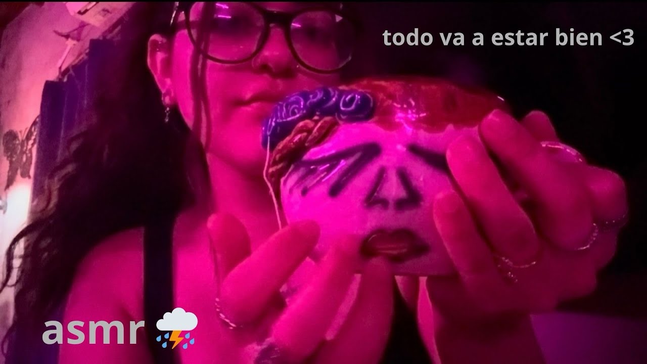 ASMR 🌙 tu amiga te cuida después de un mal día | roleplay relajante 