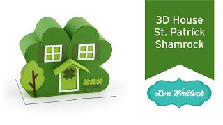 3D House St Patrick Shamrock
