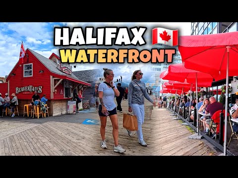 Halifax Nova Scotia Walking Tour - Canada's Waterfront Boardwalk
