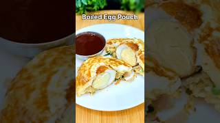 Egg Pouch Recipe | Easy Breakfast Recipes | One Pan Egg Toast #shorts #egg #bread #recipe