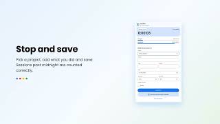 Clocked: Free Private Time Tracker per Project for Chrome and Edge screenshot 5