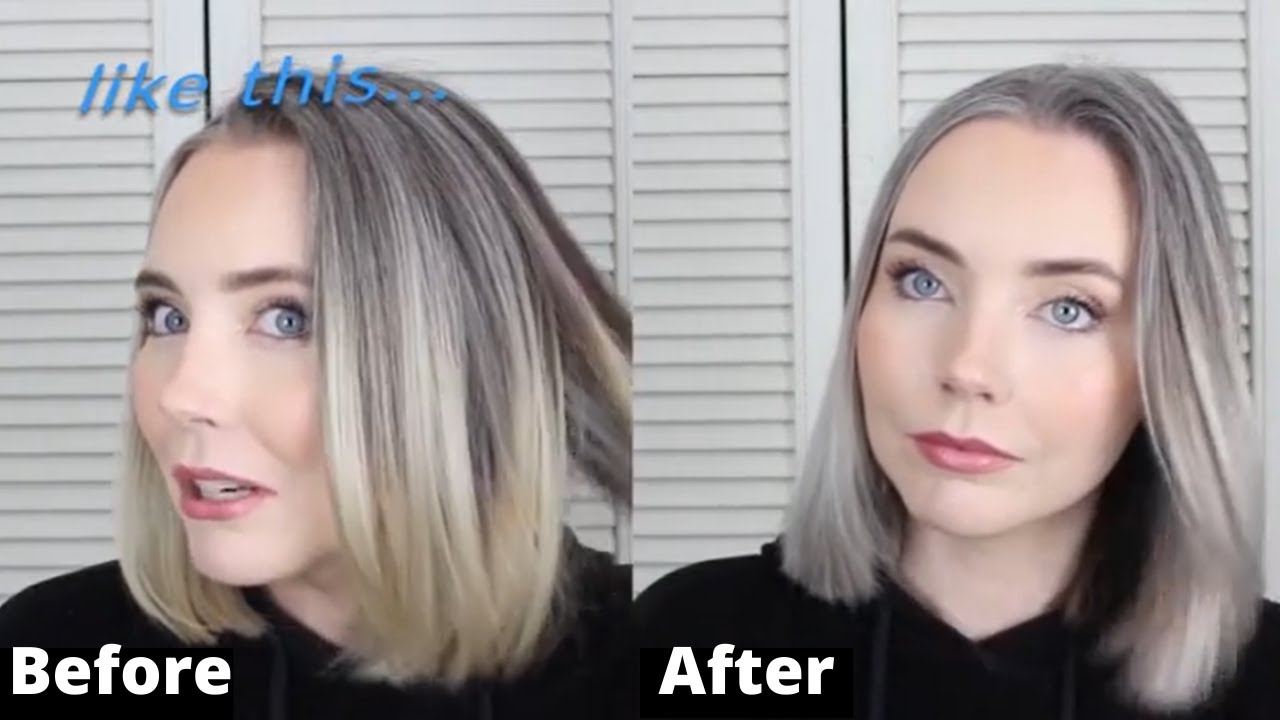 Beautiful, Natural Grey Hair Maintenance and Transition Help Bold