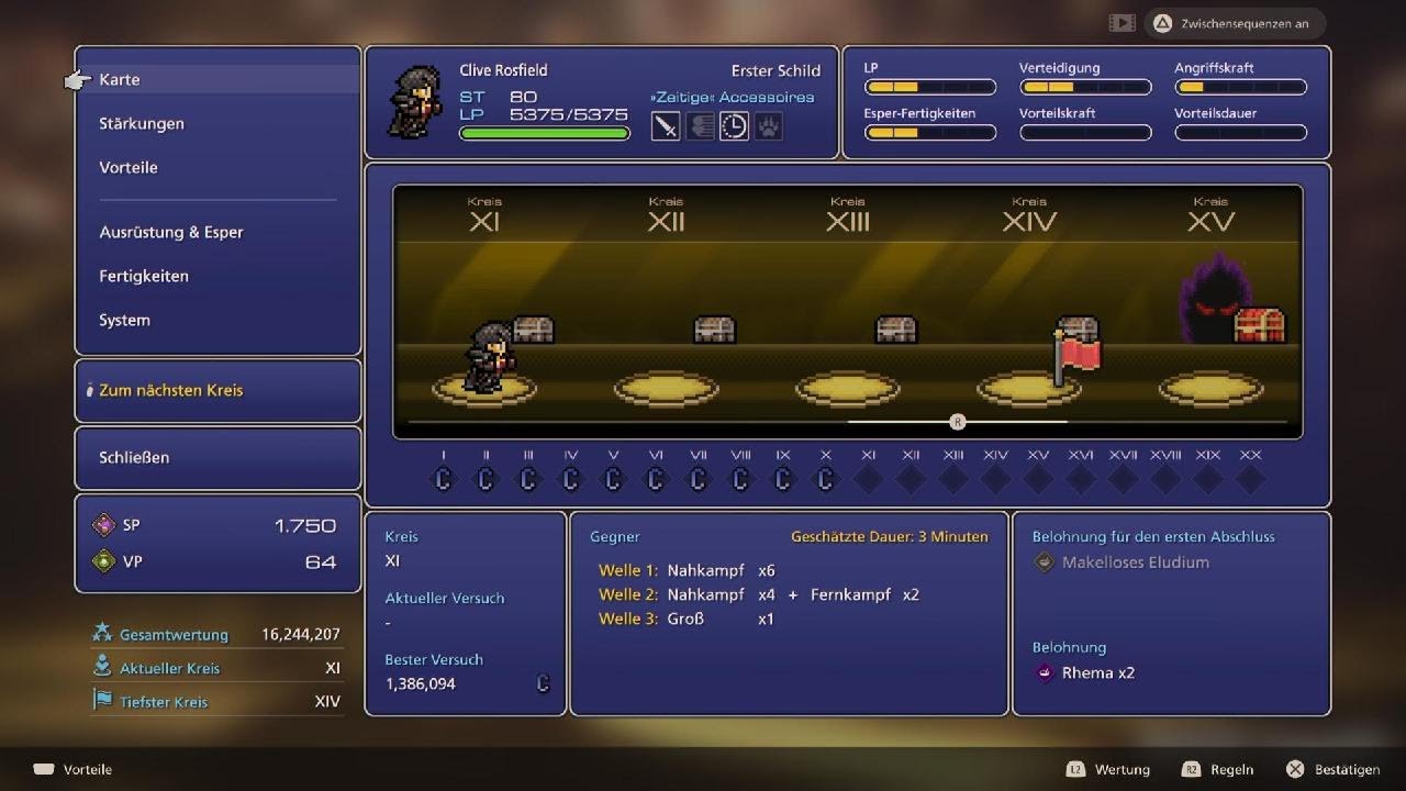 FINAL FANTASY XVI Kairos Tor Kreis 11-15