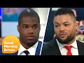 Kate Enjoys Being Surrounded by the Testosterone of Two Boxing Heavyweights | Good Morning Britain