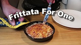 Two Egg Frittata For One