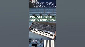 Vintage synths are really a bargain? #synth #electronicmusic #vintage