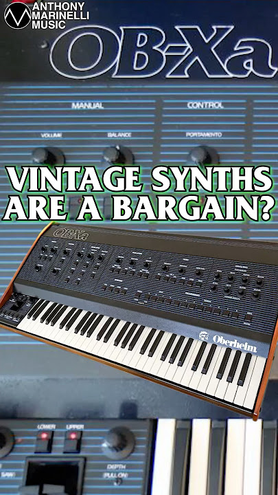 Download lagu Vintage synths are really a bargain? #synth #electronicmusic #vintage