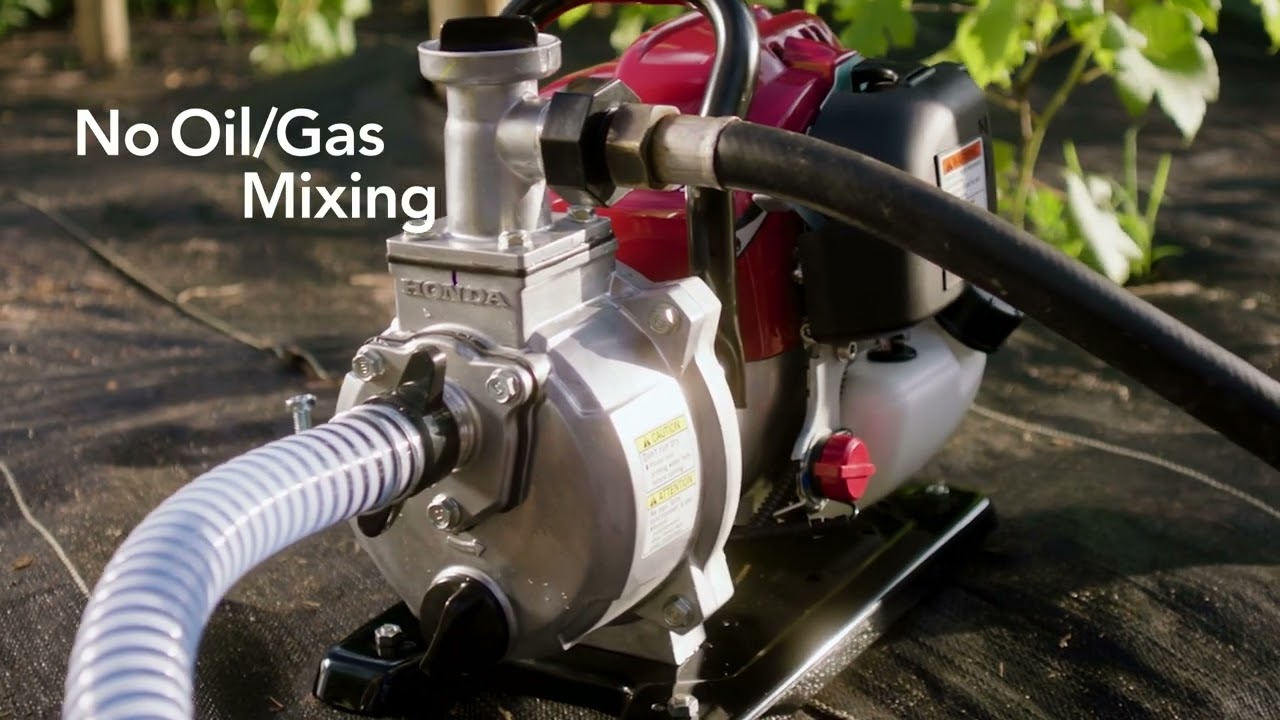 The Honda WX10 Water Pump Features Legendary Reliability - YouTube
