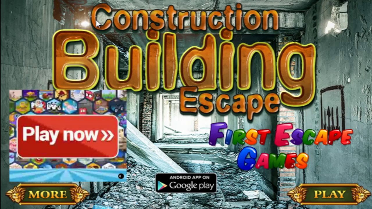 Construction Building Escape Walk Through - First Escape Games