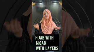 Hijab With Niqab With Layers Tutorial Ab