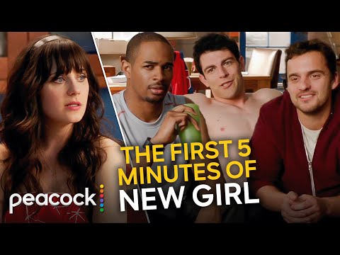 Still: Jess meets her Craigslist roommates — New Girl