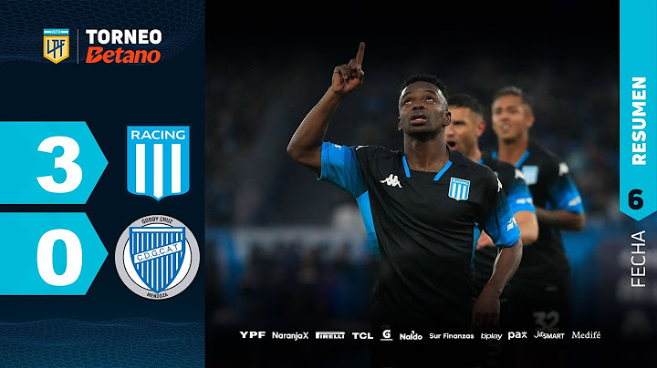 RACING 3 - 0 GODOY CRUZ | Resumen del partido | #TorneoBetano 2024