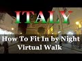 Aversa By Night Virtual Walk in 4K