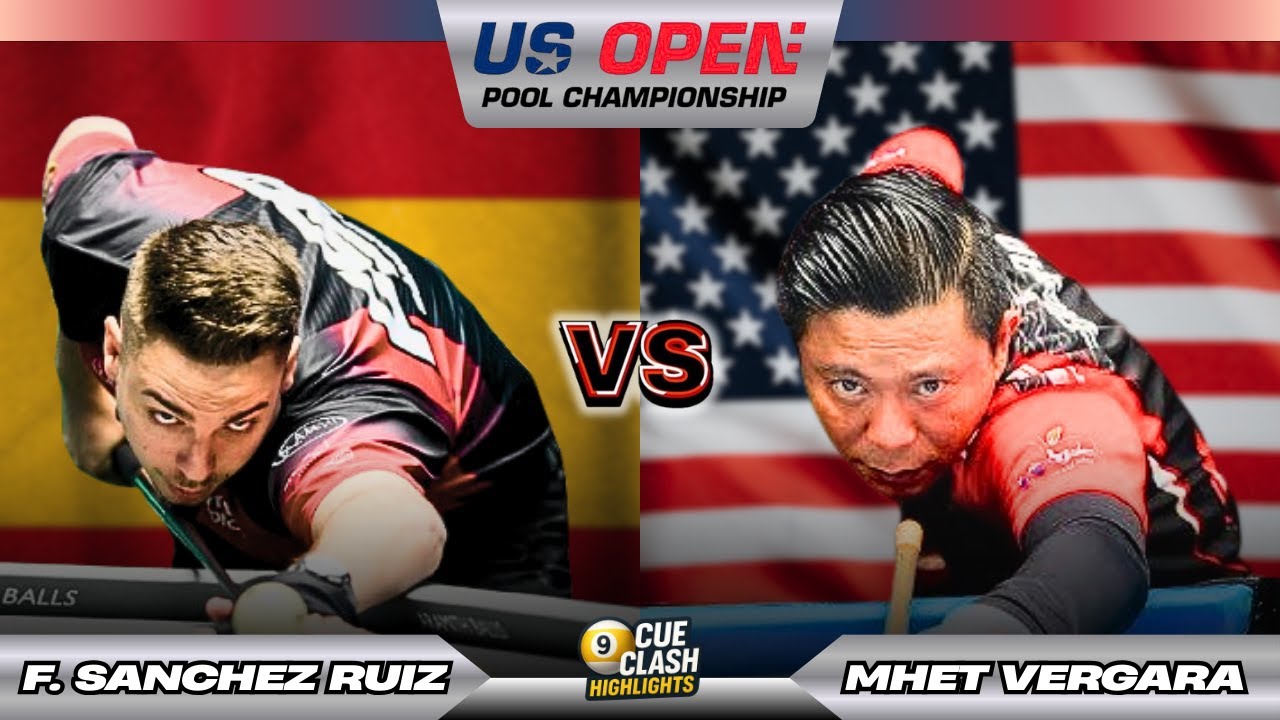 Francisco Sanchez Ruiz vs Mhet Vergara | HIGHLIGHTS | 2025 US Open Pool Championship