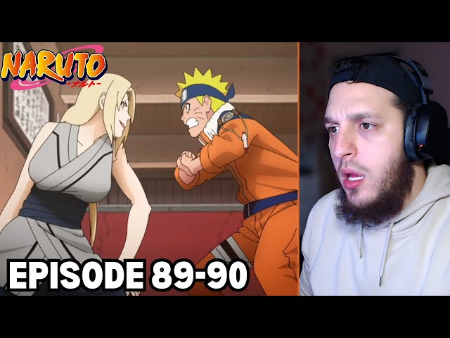 Reacting to Naruto | Episode 89-90 | Reaction/Commentary class=