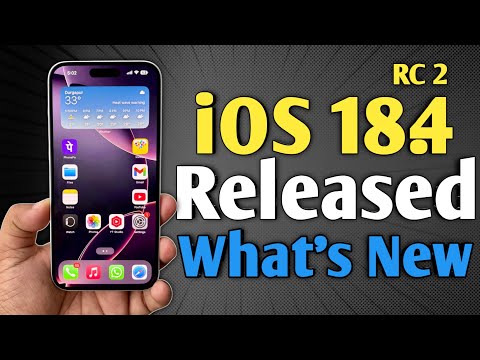 iOS 18.4 RC