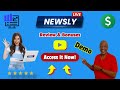 Newsly Review ⭐Demo👷🏽‍♀️BONUSES 🎁Self-Updating Viral News Sites🔥