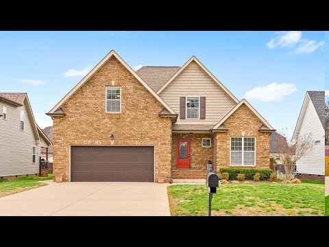 2253 Ellington Gait Drive, Clarksville, TN home video tour