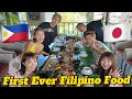 My friends first time coming to the philippines and trying filipino food
