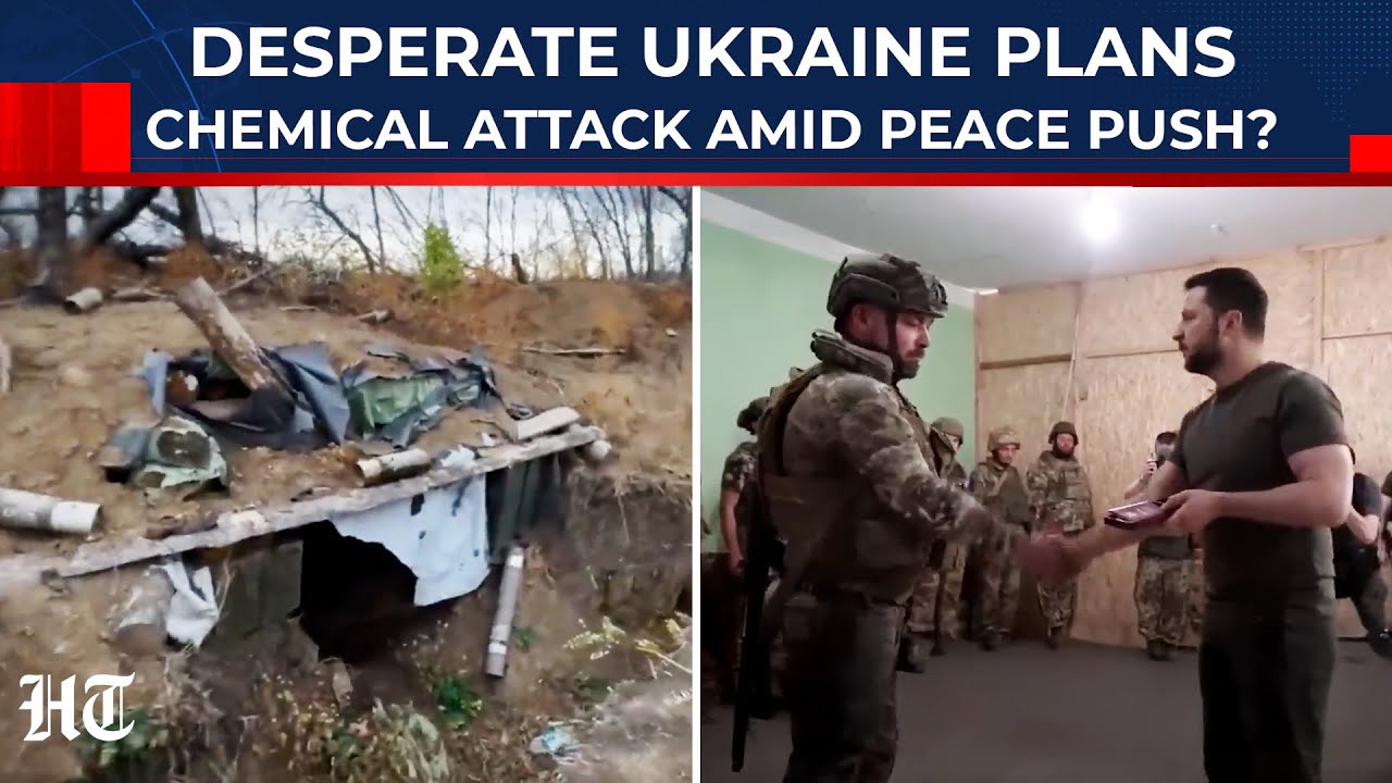 Desperate Ukraine Plans Illegal Chemical Attack Amid Trump's Pressure To Sign Pro-Russia Peace Deal?