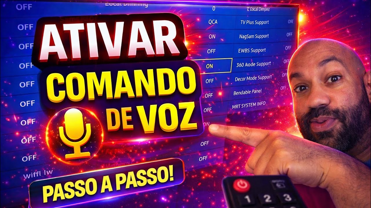 Como ativar comando de voz Samsung Mu 6100 - YouTube