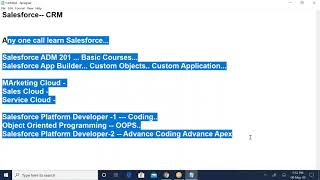 #Salesforce Salesforce Training Videos for Beginners Admin Training SALESFORCE ADMIN TUTORIAL