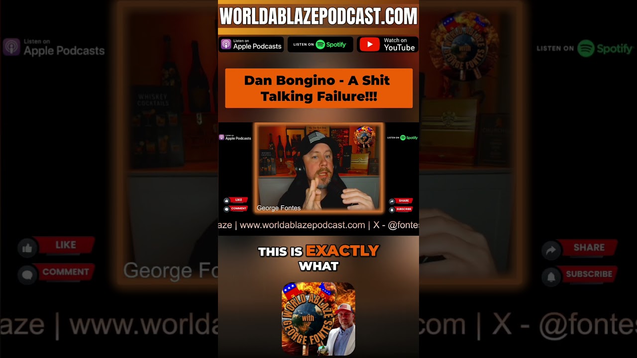 Dan Bongino - Loudmouthed Failure!!!