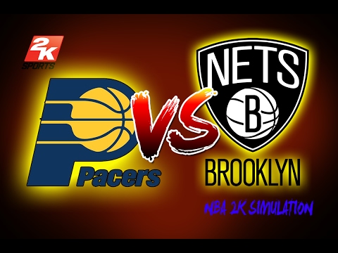 Indiana Pacers Vs Brooklyn Nets Full Game February 3 2017 Season 2016 17 NBA 2K17