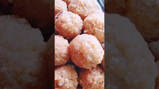 Narkel Naru Recipe । Coconut Laddu shorts shortsfeed ytshorts laddusubscribe