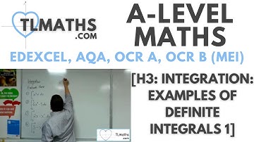A-Level Maths: H3-04 [Integration: Examples of Definite Integrals 1]