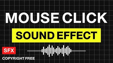 Mouse Click Sound Effect | No Copyright