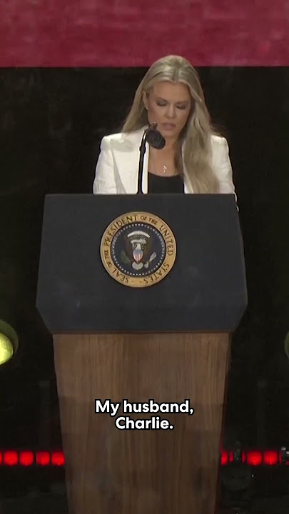 Erika Kirk says she forgives Charlie Kirk's accused killer