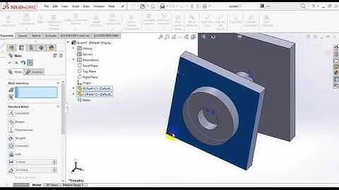 Bài 44 SLDASM Trình tự lắp ráp trong Solidworks 2016